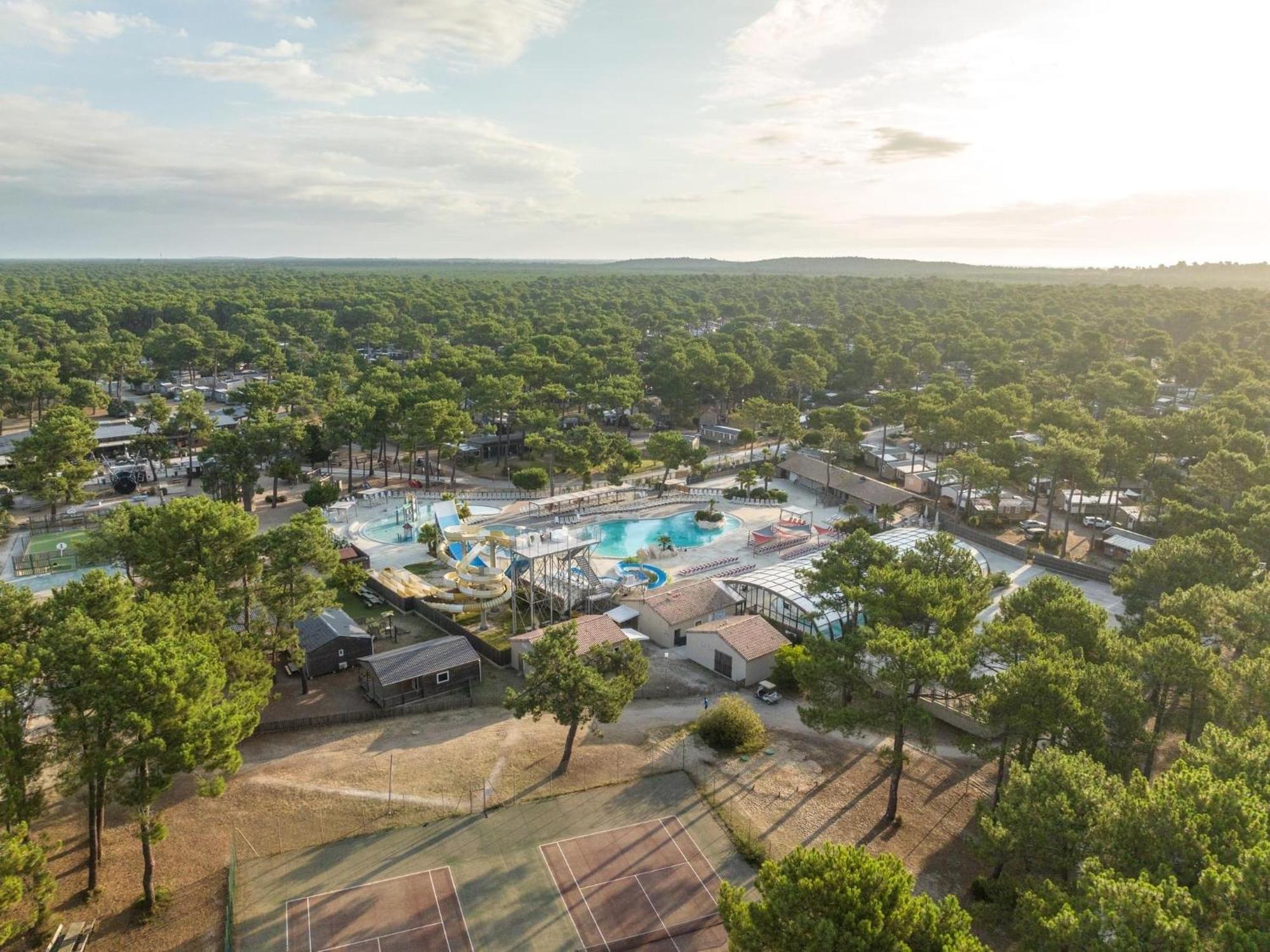 Mobil-Home Camping Club 5* Montalivet Vendays-Montalivet Buitenkant foto